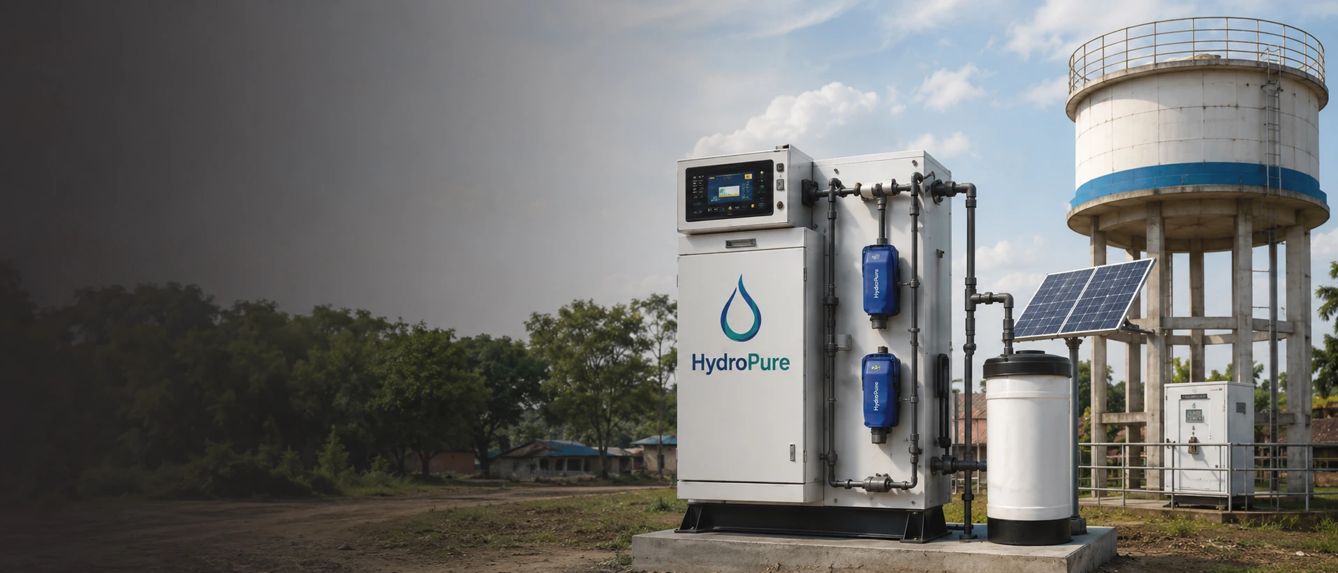 Industrial Water Treatment Hydroscope solution visual