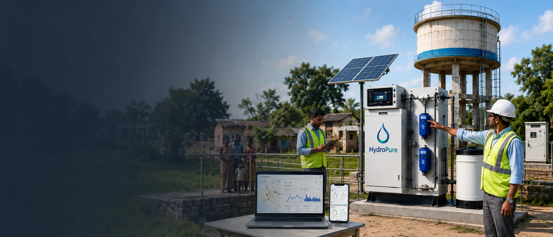 Source-to-Tap Monitoring Hydroscope solution visual
